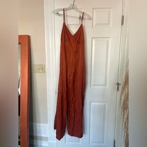 WeWoreWhat Satin Jumpsuit